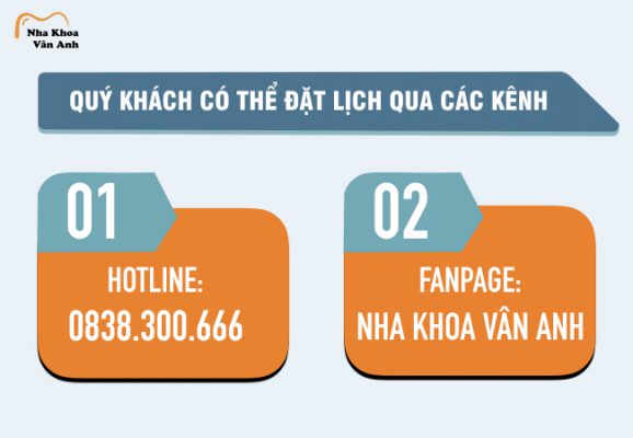 Đặt lịch hẹn trước nha khoa Vân Anh 2