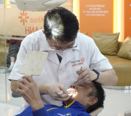 trồng răng implant nha khoa vân anh