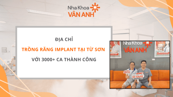 trồng răng implant tại Từ sơn