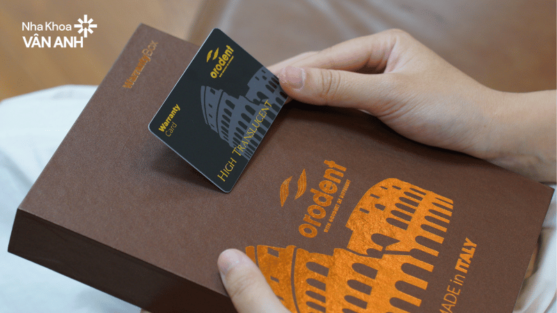 bảo hành răng sứ nha khoa vân anh