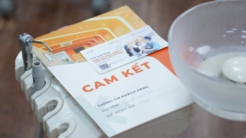 cam kết chỉnh nha