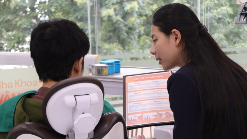 tư vấn nha khoa vân anh