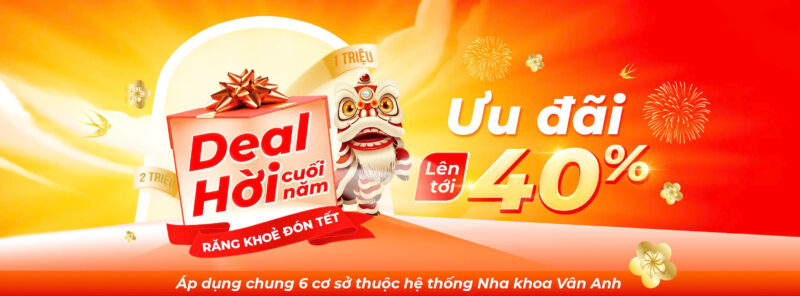 ưu đãi tết nha khoa vân anh