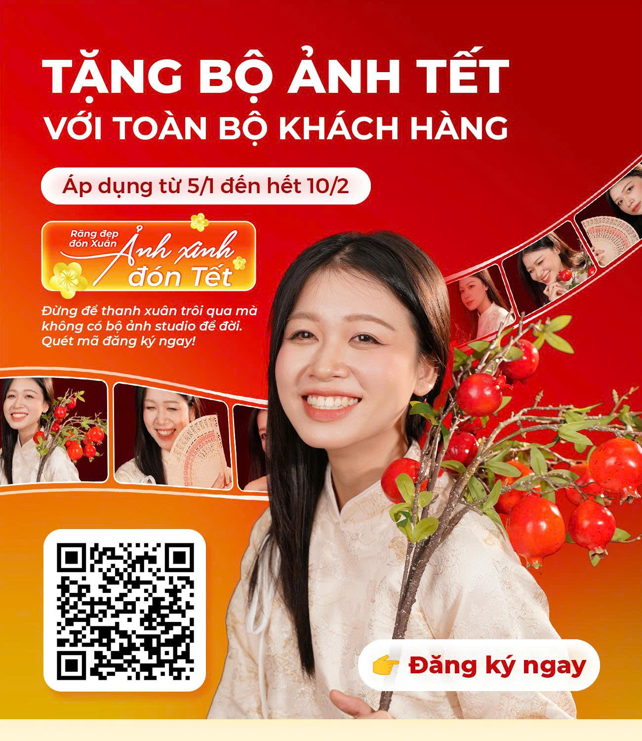 chụp hình studio nha khoa vân anh