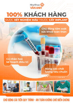 xét nhiệm máu nha khoa vân anh