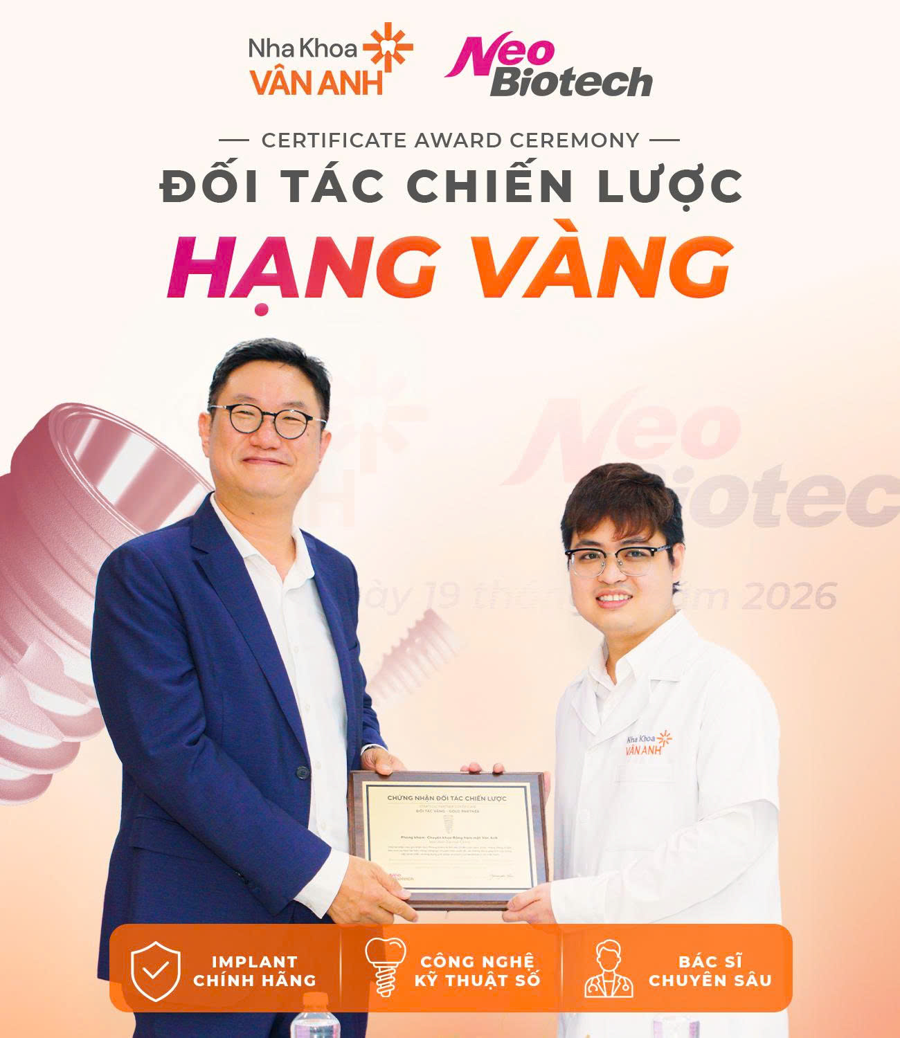 neo biotech chứng nhận