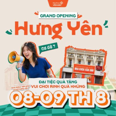 khai trương nha khoa vân anh hưng yên